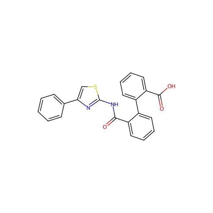 2'-(4-Phenyl-thiazol-2-ylcarbamoyl)-biphenyl-2-carboxylic acid