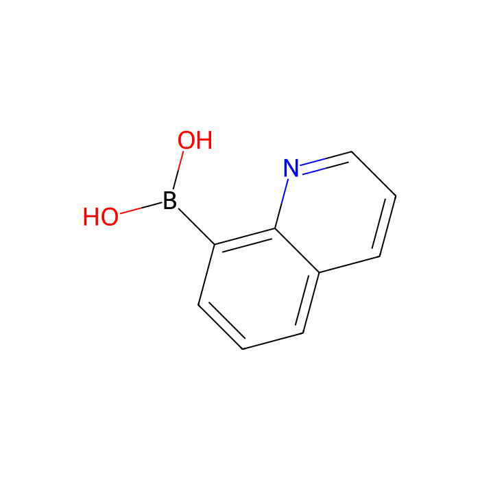 8-喹啉硼酸(含不同量的酸酐)