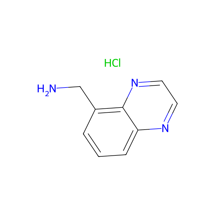 quinoxalin-5-ylmethanamine;hydrochloride