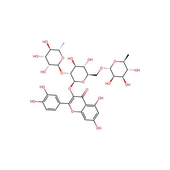 槲皮素-3-O-(2-O,6-O-双(L-鼠李糖)]葡萄糖苷