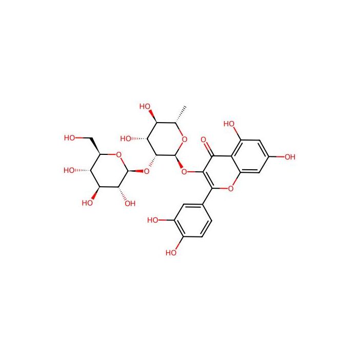 槲皮素 3-O-葡萄糖基(1→2)鼠李糖苷
