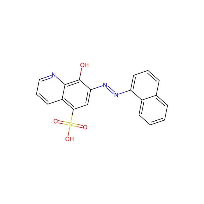 5-Quinolinesulfonic acid, 8-hydroxy-7-(1-naphthalenylazo)-
