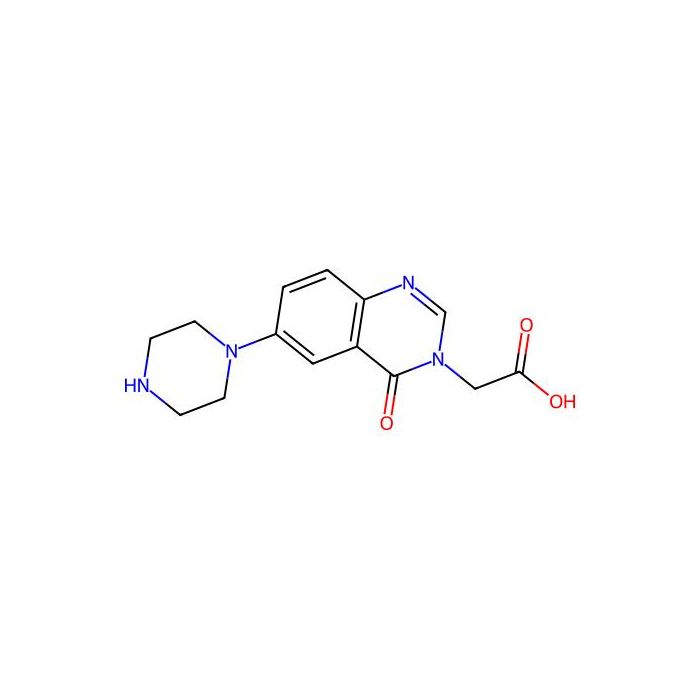 2-(4-氧代-6-(哌嗪-1-基)喹唑啉-3(4H)-基)乙酸