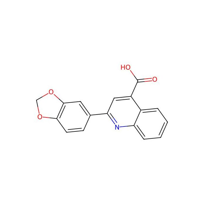 2-(苯并[d][1,3]二氧戊环-5-基)喹啉-4-羧酸