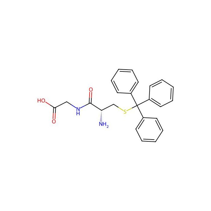 (R)-2-(2-amino-3-(tritylthio)propanamido)acetic acid
