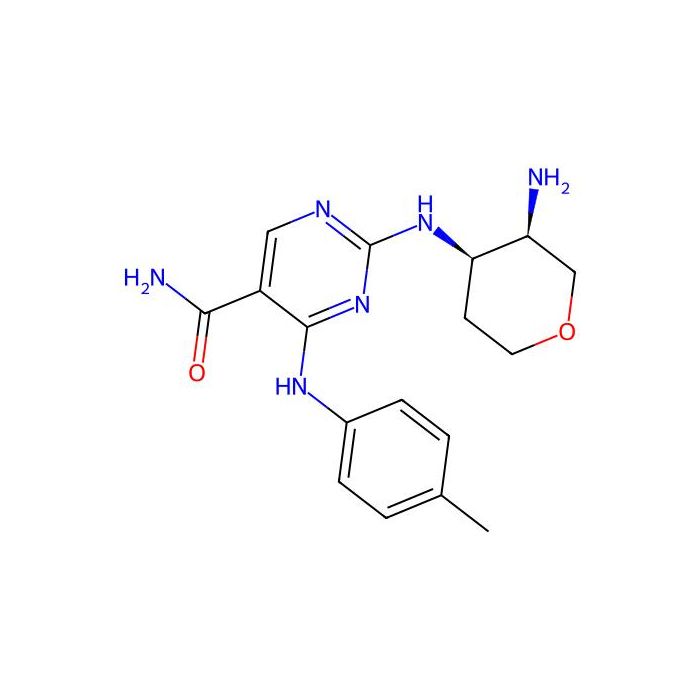 2-{[(3r,4r)-3-Aminotetrahydro-2h-Pyran-4-Yl]amino}-4-[(4-Methylphenyl)amino]pyrimidine-5-Carboxamide