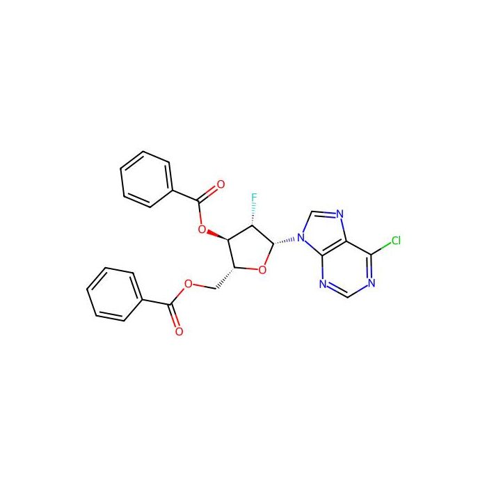 ((2R,3R,4S,5R)-3-(Benzoyloxy)-5-(6-chloro-9H-purin-9-yl)-4-fluorotetrahydrofuran-2-yl)methyl benzoate