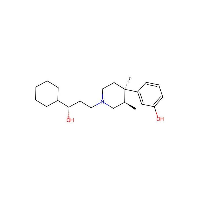 3-((3R,4R)-1-((S)-3-cyclohexyl-3-hydroxypropyl)-3,4-dimethylpiperidin-4-yl)phenol