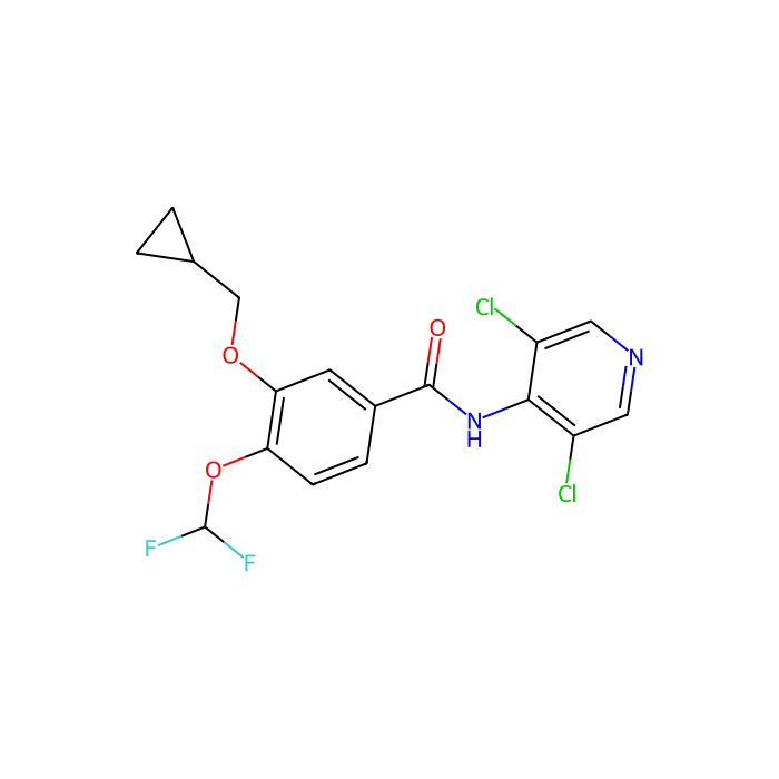 罗氟司特, 磷酸二酯酶 4 抑制剂