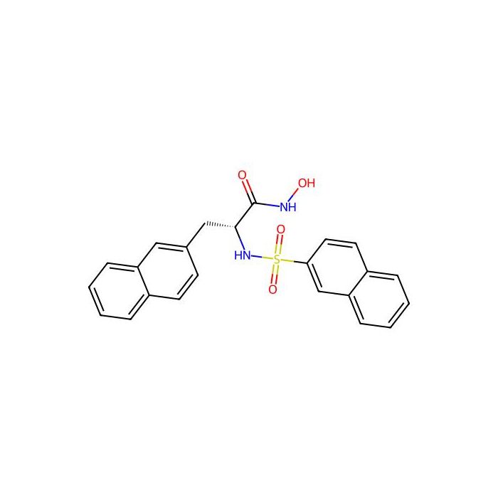 (2R)-N-hydroxy-3-naphthalen-2-yl-2-[(naphthalen-2-ylsulfonyl)amino]propanamide