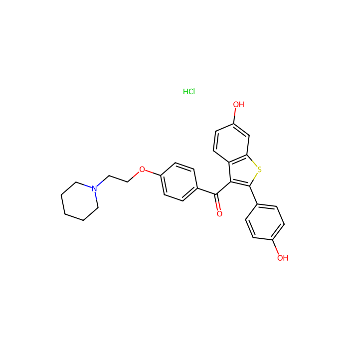 雷洛昔芬盐酸盐, 雌激素受体 beta 调节器