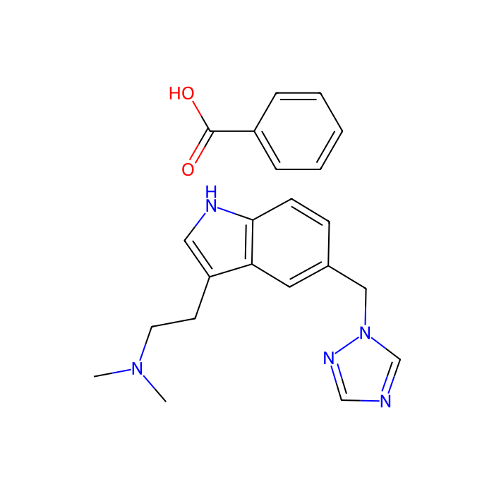 苯甲酸利扎曲坦, 羟色胺 1d (5-HT1d) 受体激动剂