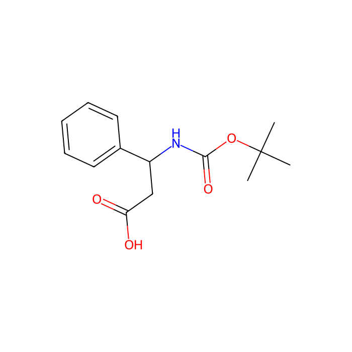 (R)-3-(Boc-氨基)-3-苯基丙酸