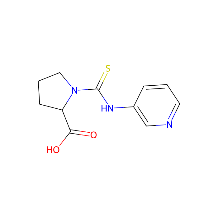 (R)-1-(3-吡啶基硫代氨甲酰基)吡咯烷-2-甲酸