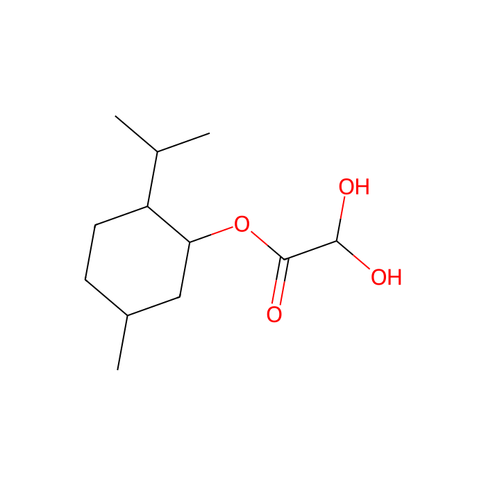 2,2-二羟基乙酸(1R,2S,5R)-2-异丙基-5-甲基环己酯