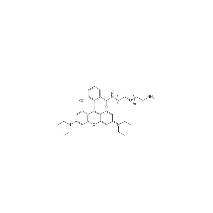 罗丹明 PEG 胺, RB-PEG-NH2