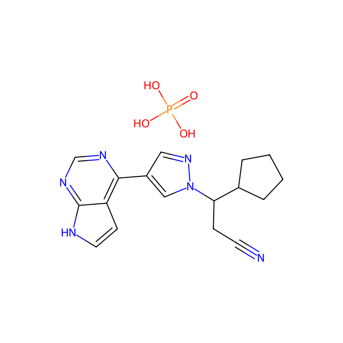 鲁索利替尼, 酪氨酸蛋白激酶 JAK2 抑制剂