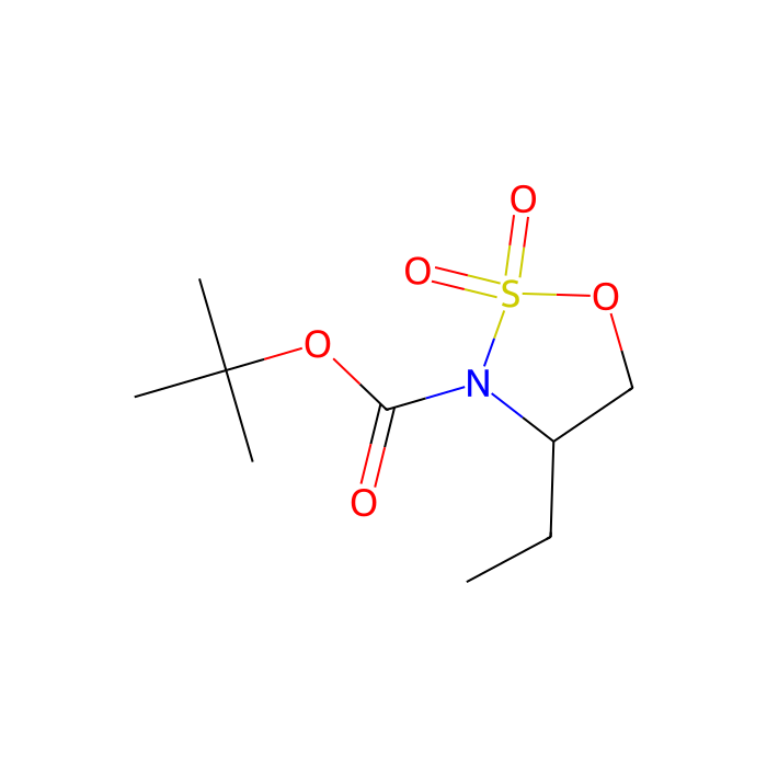 (r)-3-boc-4-乙基-2,2-二氧-[1,2,3]恶唑烷