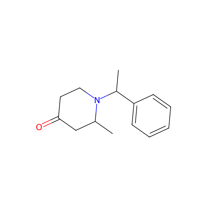 (2R)-2-甲基-1-[(1S)-1-苯基乙基]哌啶-4-酮