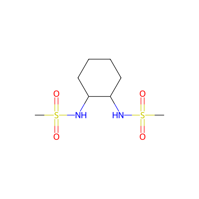 (1R,2R)-1,2-N,N'-双[(甲烷-磺酰基)氨基]-环己烷
