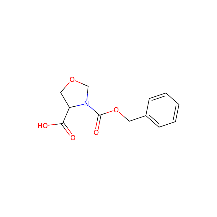 (R)-(+)-3-(苄氧羰基)-4-恶唑烷羧酸
