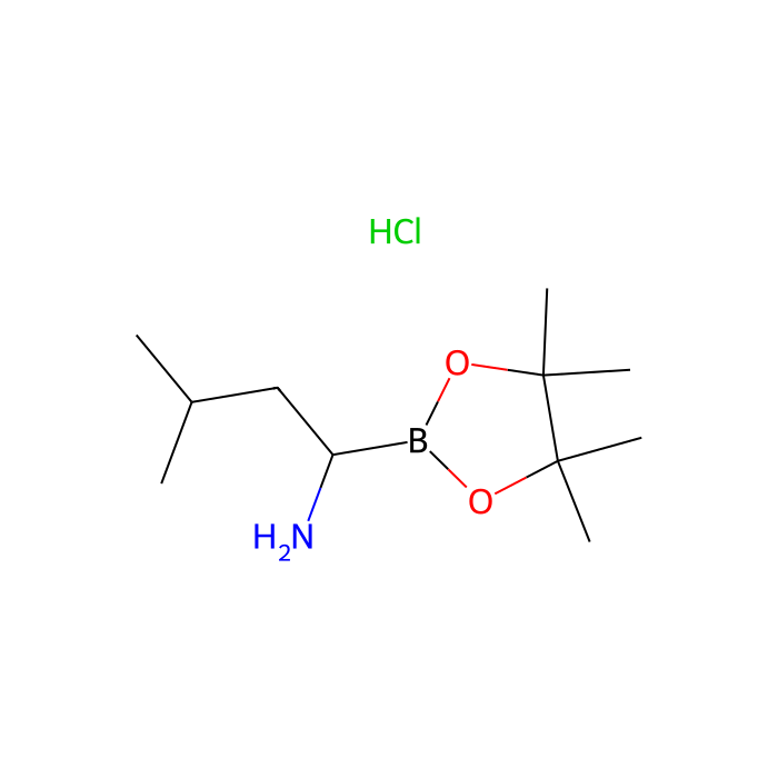 (R)-1-氨基-3-甲基丁烷-1-硼酸频哪醇酯盐酸盐