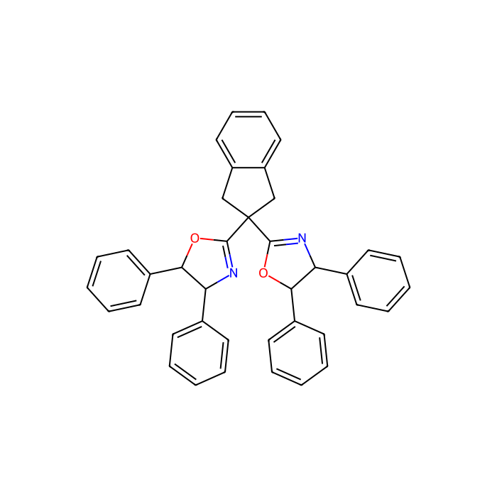 (4R,4'R,5S,5'S)-2,2'-(1,3-二氢-2H-茚满-2-亚烷基)双[4,5-二氢-4,5-二苯基噁唑]