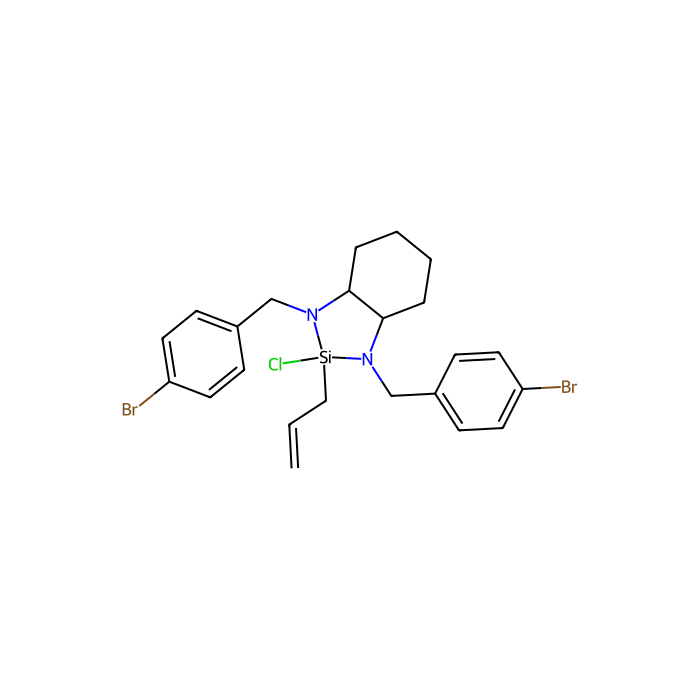 （1R，2R）-[1,2-环己烷二氨基-N，N′-双（4-溴苄基）烯丙基氯硅烷