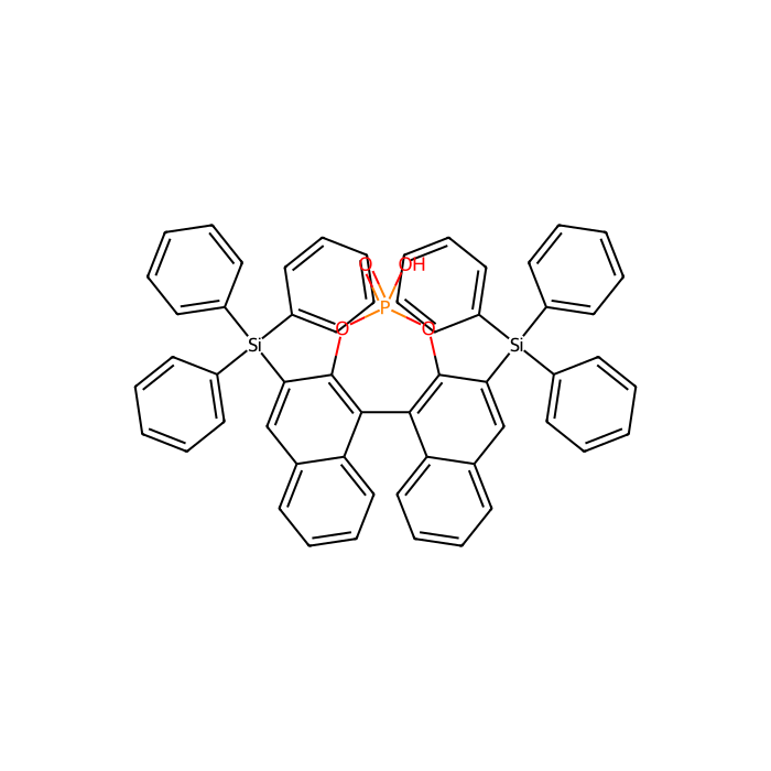 (R)-(–)-3,3′-双(三苯甲硅烷基)-1,1′-联萘-2,2′-二酚磷酸酯