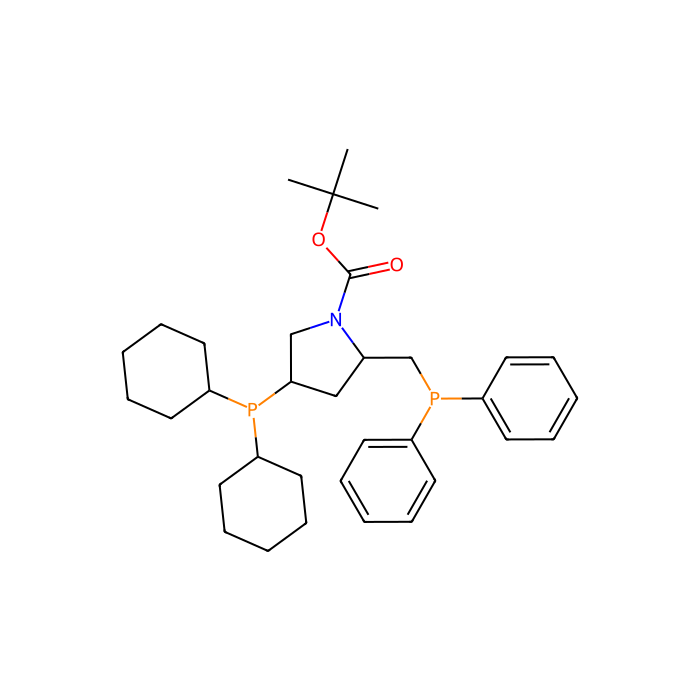 （2R，4R）-（+）-2-（二苯基膦基甲基）-4-（二环己基膦基）-N-（叔丁氧羰基）吡咯烷(R,R-BCPM)