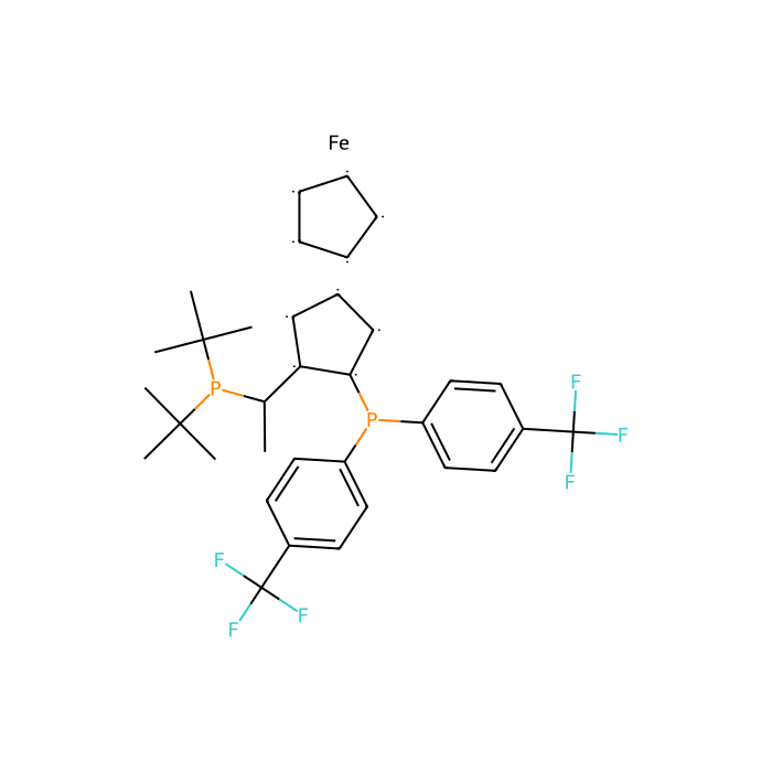 （R）-（-）-1-{（S）-2-[双（4-三氟甲基苯基）膦基]二茂铁基}乙基-二叔丁基膦