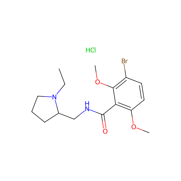 Remoxipride hydrochloride,D2样拮抗剂