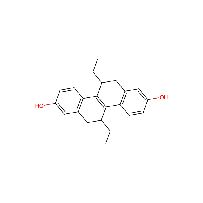 (R,R)-THC,亚型配体, 雌激素受体-α 的激动剂；雌激素受体-β 的拮抗剂