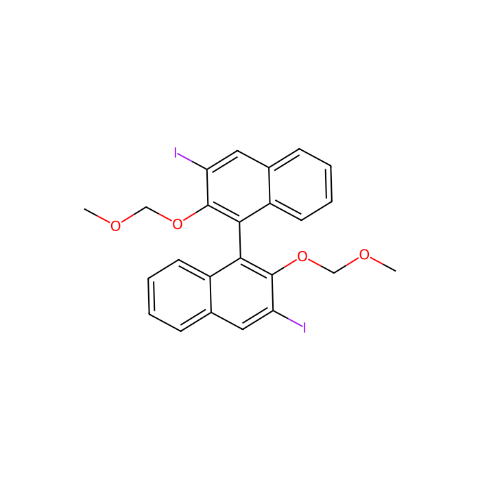 (R)-3,3'-二碘-2,2'-双(甲氧基甲氧基)-1,1'-联萘酚