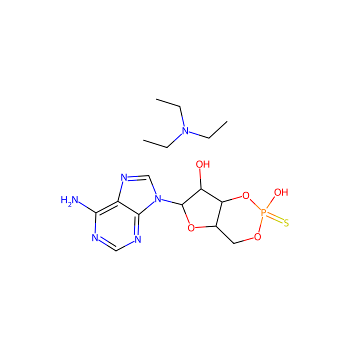 Rp-腺苷3'，5'-环一硫代磷酸钠, 蛋白激酶 A 抑制剂