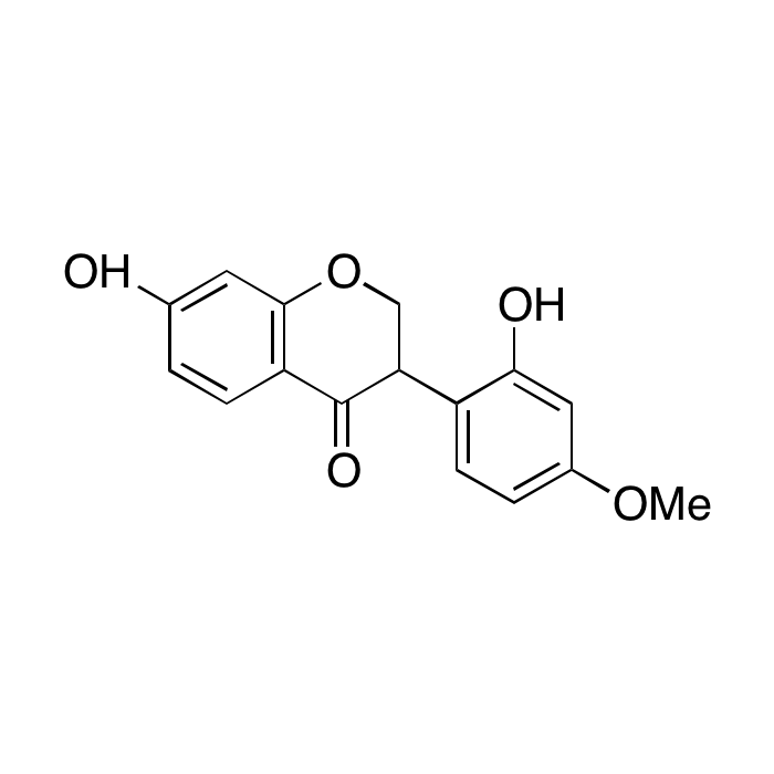 2,3-二氢-7-羟基-3-(2-羟基-4-甲氧基苯基)-4H-1-苯并吡喃-4-酮