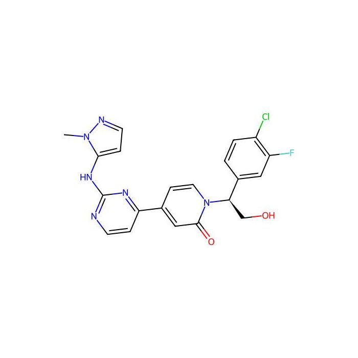 Ravoxertinib (GDC-0994), MAP 激酶 ERK2 抑制剂