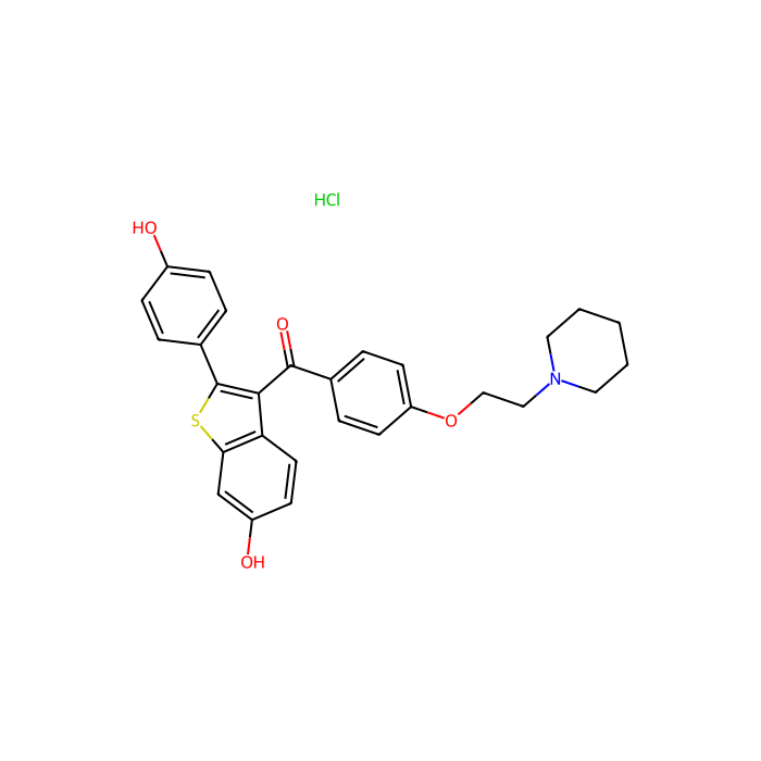 Raloxifene HCl, 雌激素受体 beta 调节器
