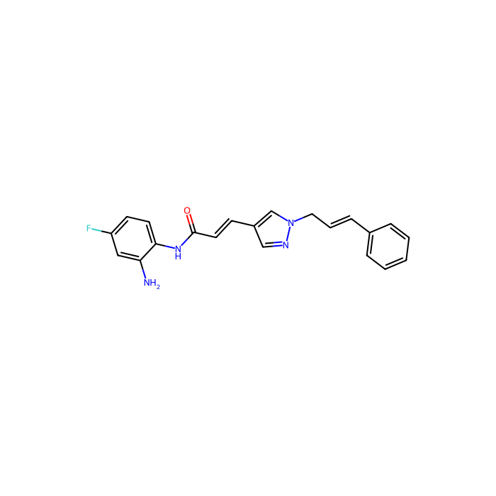 RGFP966, 组蛋白去乙酰化酶 3 抑制剂