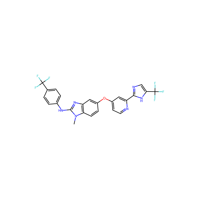RAF265 (CHIR-265), 血管内皮生长因子受体 2 抑制剂
