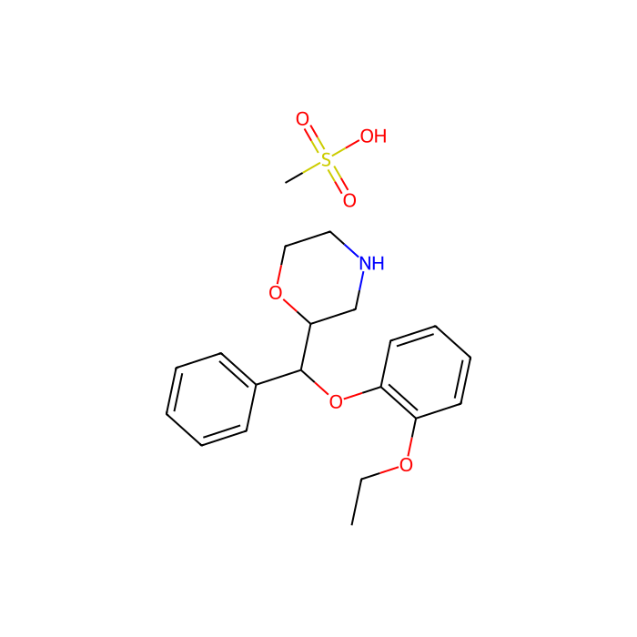 Reboxetine mesylate