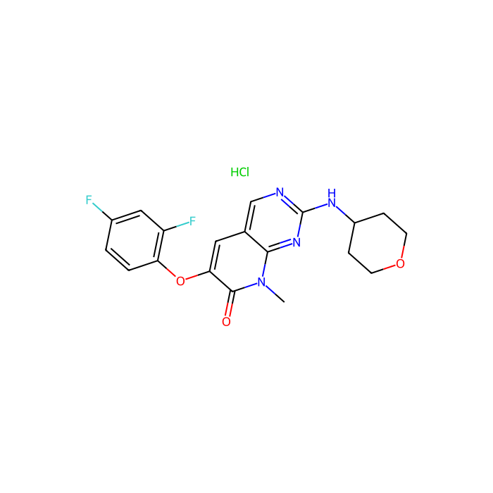 R1487 Hydrochloride, MAP 激酶 p38 alpha 抑制剂