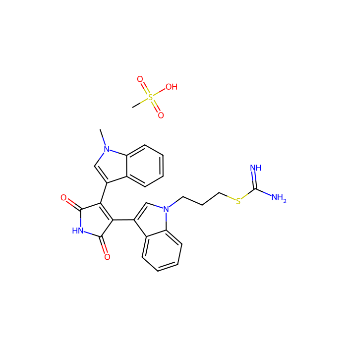 Ro 31-8220 甲磺酸盐