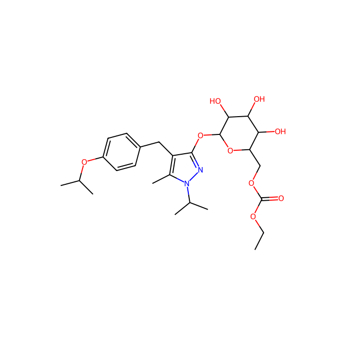 雷莫格列嗪乙酸酯(GSK189075), 钠/葡萄糖共转运体 2 抑制剂