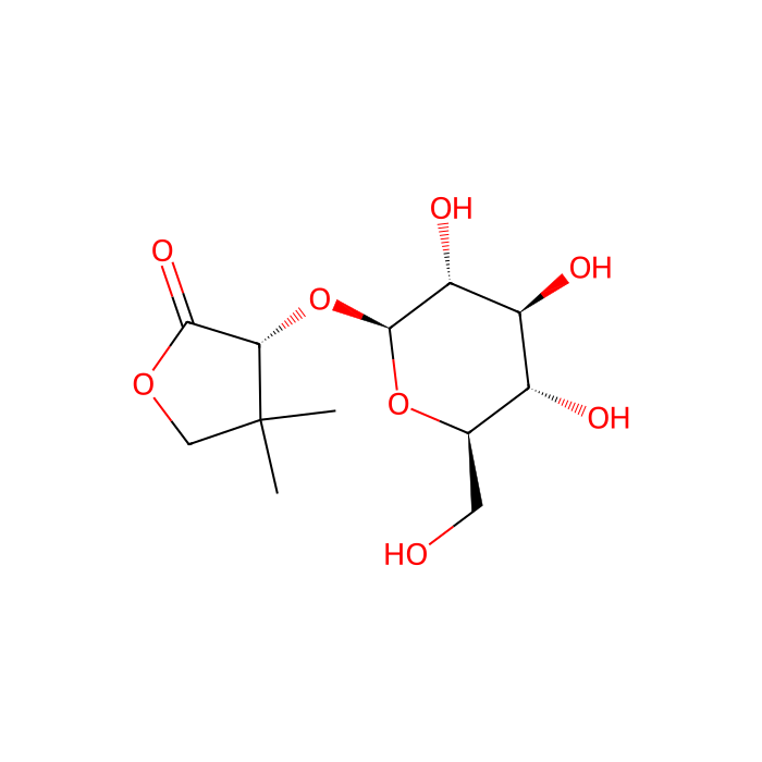 (R)-(-)-泛酰内酯 β-D-吡喃葡萄糖苷