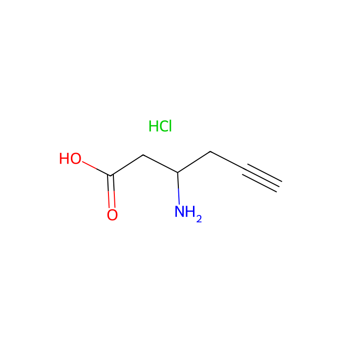 (R)-3-氨基-5-己炔酸盐酸盐