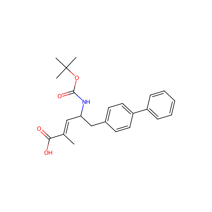 (R,E)-5-([1,1'-联苯]-4-基)-4-((叔丁氧羰基)氨基)-2-甲基-2-戊烯酸