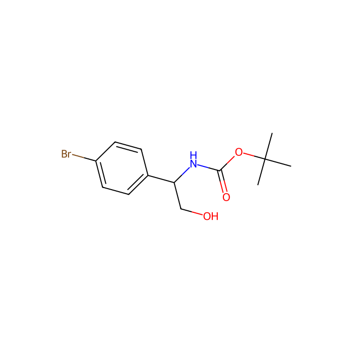 (R)-(1-(4-溴苯基)-2-羟乙基)氨基甲酸叔丁酯