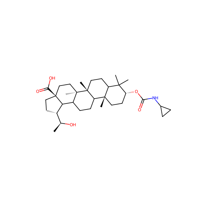 (1R,3aS,5aR,5bR,9R,11aR)-9-((Cyclopropylcarbamoyl)oxy)-1-((S)-1-hydroxyethyl)-5a,5b,8,8,11a-pentamethylicosahydro-3aH-cyclopenta[a]chrysene-3a-carboxylate, GPBA 受体激动剂