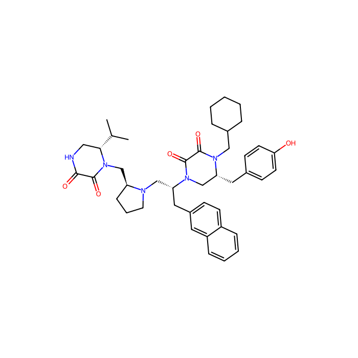 (5R)-4-(cyclohexylmethyl)-1-[(2R)-1-[(2S)-2-[[(6S)-2,3-dioxo-6-propan-2-ylpiperazin-1-yl]methyl]pyrrolidin-1-yl]-3-naphthalen-2-ylpropan-2-yl]-5-[(4-hydroxyphenyl)methyl]piperazine-2,3-dione, FPR2/ALX 拮抗剂